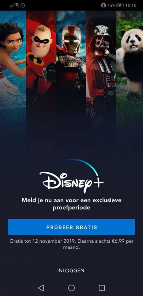 disney plus inloggen.